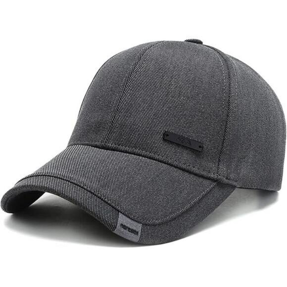 Mens Vintage Cotton Dad Hat Adjustable Baseball Cap Pre Curved Bill Trucker - Picture 8 of 8